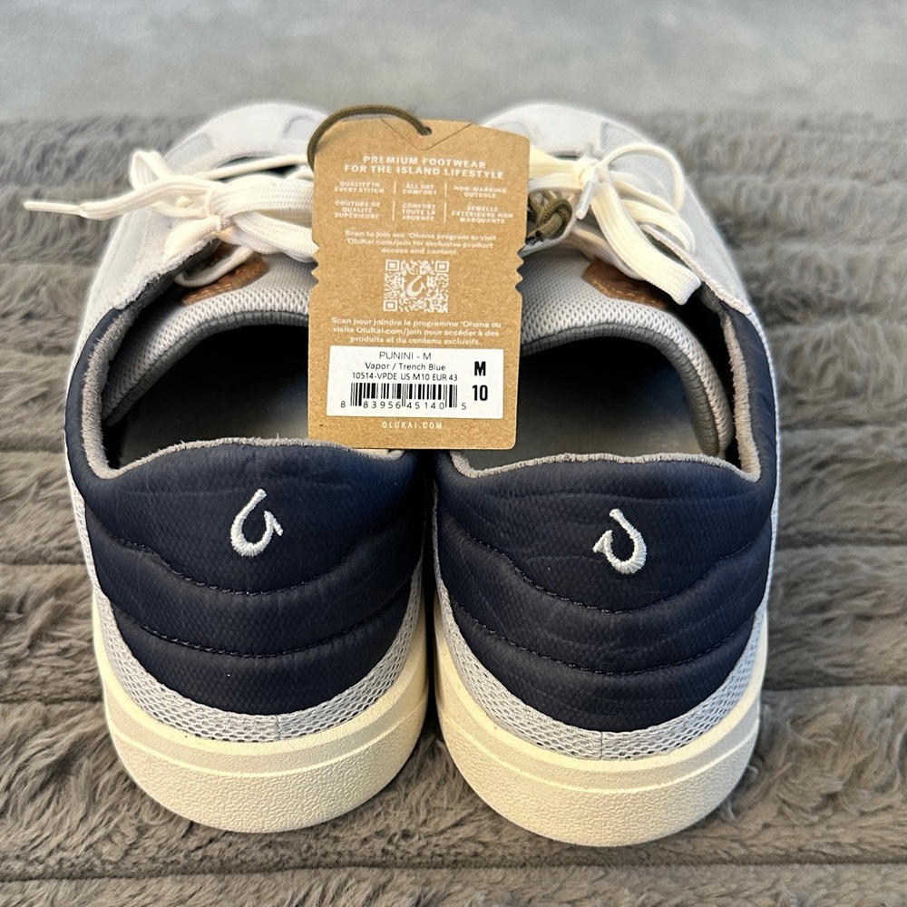OluKai Punini M10- Vapor/Trench Blue